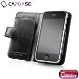 CAPDASE iPhone 3G & 3GS Leather Case Bi-fold: E-Fix よこ開き レザーケース WCIH3G-0E01
