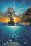 Picture Jeff Wilke 1000-Piece Puzzle - Pirates Paradise