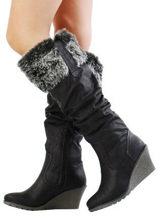 knee high tennis shoes