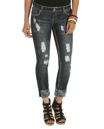 Wet Seal Destroyed Roff Cuff Jean Wet Seal Destroyed Roff Cuff Jean