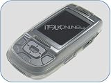 Electronics : iTALKonline Crystal Hard Case Cover for Samsung D500 - Transperent Rlear