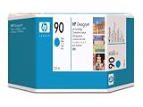 INK, HP 90 CYAN 225ML INK CARTRIDGE