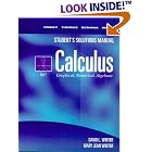Student's Solutions Manual Calculus: Graphical, Numerical, Algebraic by  David L. Winter and Mary Jean Winter