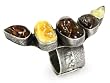 Men's amber cluster ring, 'Efate Sun' 9.0 (US Ring Size) Men's amber cluster ring, 'Efate Sun' 9.0 (US Ring Size)