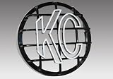  : KC HiLiTES 7210 Black ABS 6" Stone Guard