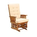 Storkcraft Traditional Glider - Cognac/ Beige