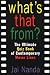  : What's That From?: The Ultimate Quiz Book of Contemporary Movie Lines