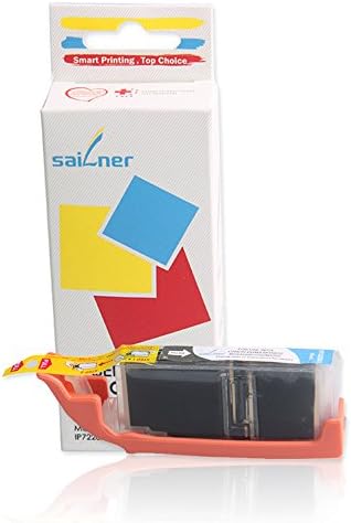 Sailner SCP CLI-221BK Compatible Ink Cartridges for Canon CLI-221 Compatible with Canon Pixma MP980 MP620 IP3600 IP4600 Printer