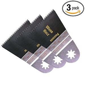 Fein 63502127020 2-1/2-Inch Precision E-Cut Blade, 3 Pack