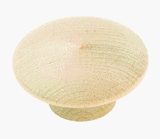 Amerock Unfinished Birch Wood 2" Knobs 4-pk.