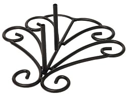 Sea Shell Metal Garden Size Flag Holder