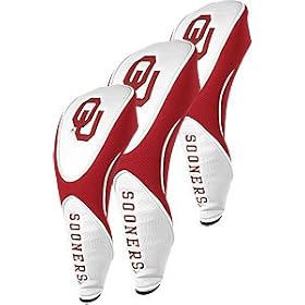 Team Golf Collegiate Woods Zip Headcovers (set of 3) - Oklahoma