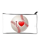 Artsmith, Inc. Clutch Bag Purse (2-Sided) I Love Baseball