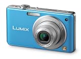 Panasonic Lumix DMC-FS6 Digitalkamera (8 Megapixel, 4-fach opt. Zoom, 6,4 cm (2,5 Zoll) Display, Bildstabilisator) blau - 