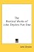 Book The Poetical Works of John Dryden Part One