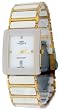 Mens 18K Serenity Oniss Swiss Movement Tungsten Yellow Gold Genuine Diamonds Sapphire Watch