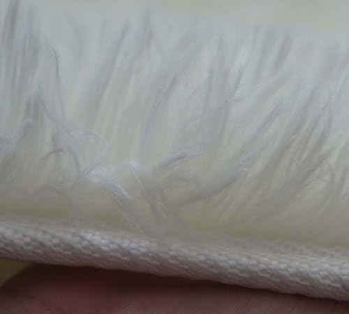 Turning Super Soft Solid Color White Carpet/floor Rug/ Living Room Carpet/area Rug(can Be Customized) 80*120cm