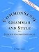 Book Commonsense Grammar and Style: The Textbook