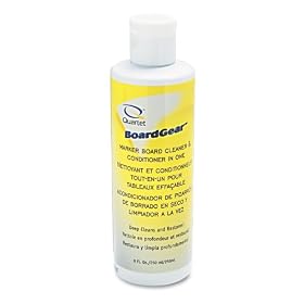 Marker Board Cleaner, Conditioner, Reduced Odor, 8 Ounces Bottle QRT551 by Quaret