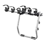 Carpriss 79050803 Steel Rear Mounted Bike Carrier Mistral/ Fixaging With Straps 3 Pieces
