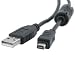 Olympus CB-USB5 / USB6 Compatible USB Data Cable w/ Ferrite, Black