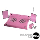 Targus Pink Laptop Accessory Bundle (Speakers ChillMat and Wireless Mouse)