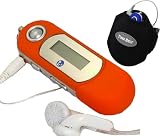 256MB T-Classic MP3 Player & Tunebelt Gym Armband - Orange Blaze