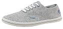 Firetrap Herren Arrows Halbschuhe aus Stoff Grau/Kobaltblau