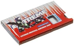 Gerrit's Extreme Ice Sugar Free Licorice Menthol Chewing Gum, 12-Piece Packages (Pack of 36)