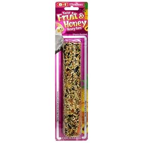 8in1 Cockatiel Fruit n' Honeybar, 3.75-Ounce by 8 in 1