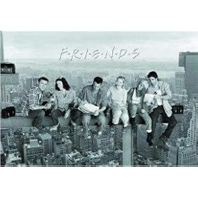 Friends (Lunch on Skyscraper) TV Poster Print - 24