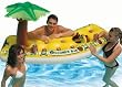 Poolmaster Coconut Floating Pool Bar