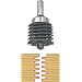 Freud 99-039 Variable Height Finger Joint Router Bit with 1/2-Inch Shank