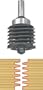 Freud 99-039 Variable Height Finger Joint Router Bit with 1/2-Inch Shank