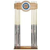 New York Knicks NBA Billiard Cue Rack with Mirror