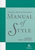 American Medical Association Manual of Style : A Guide for Authors and Editors (AMA)