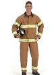 Mens Halloween Costume Authentic Looking Fire Fighter Costume Great For Theatrical Productions