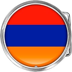 Armenia Flag Belt Buckle