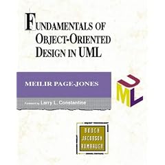Fundamentals of Object-oriented Design in UML (Object Technology Series)