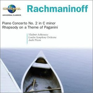 CD-Charts  Music : Rachmaninoff: Piano Concerto No. 2 in C minor; Rhapsody on a Theme of Paganini
