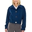 Mossimo&reg; Black Womens's Elastic Bottom Cropped Jacket - Blue