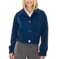 Mossimo&reg; Black Womens's Elastic Bottom Cropped Jacket - Blue