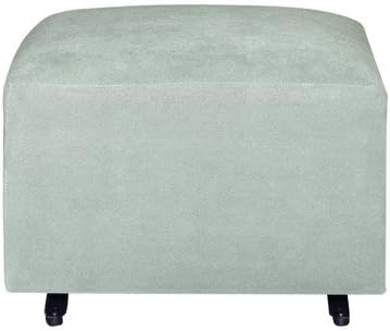 Carter Kids Ottoman Color: Seamist