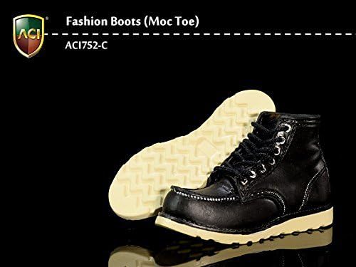 ACI Toys 1/6 scale mock toe boots black (ACI752C)