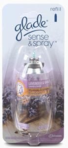 Glade Sense and Spray, Refill, Lavender and Vanilla, 0.43-Ounce