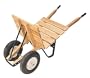 Brentwood Industries WorkHorse Heavy Duty 2-Ply Wheelbarrow PWWHD