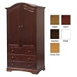 Anastasia Armoire White Finish By Da Vinci Baby Furniture