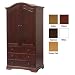 Anastasia Armoire White Finish By Da Vinci Baby Furniture