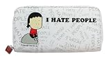 Angry Little Girls I Hate People Pleather Wallet
