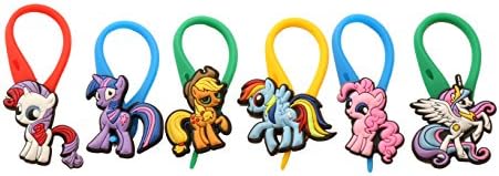 APSILON Multicolor Rubber String Zipper Pulls - Little Pony # 1